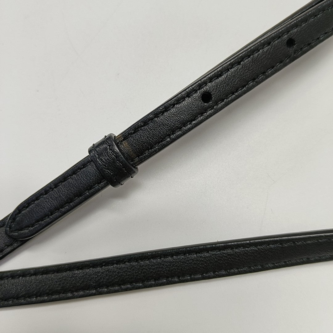 First Small Lambskin Black