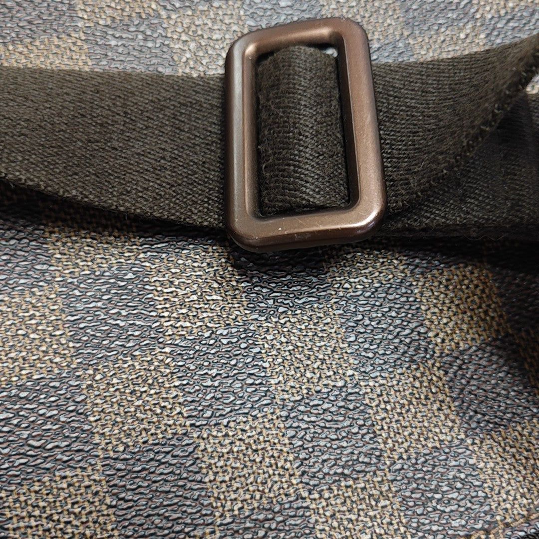 BROOKLYN Damier Ebene Coated Canvas Brown