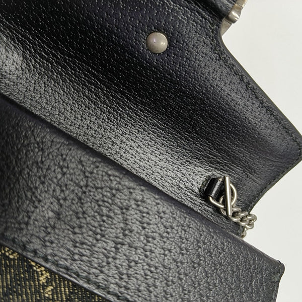 Dionysus Super Mini Monogram Denim Black