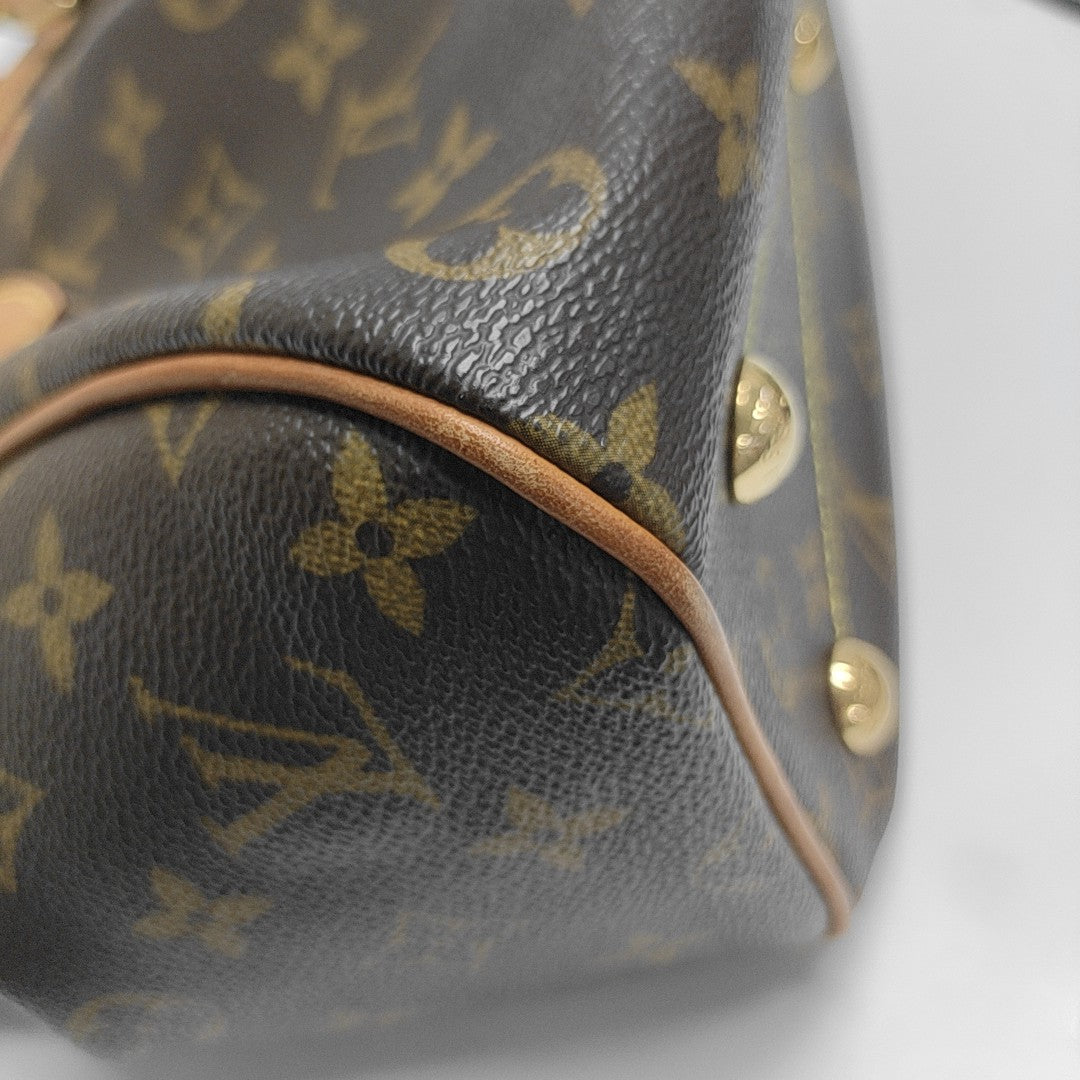 SEGUR Monogram Coated Canvas Brown