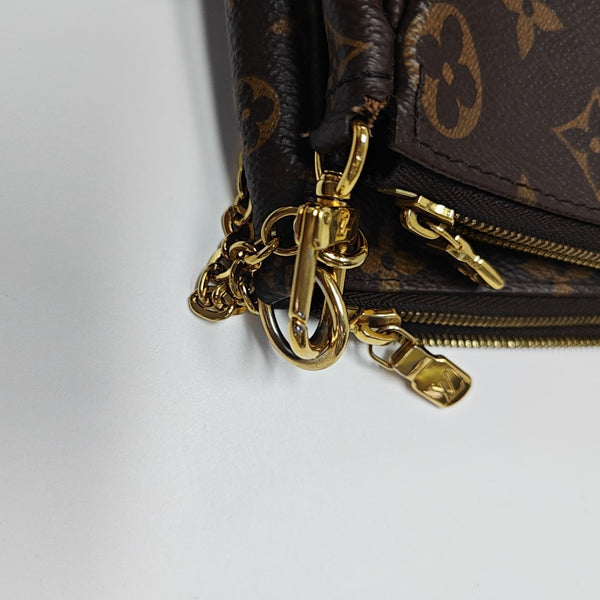 MULTI Monogram Coated Canvas Brown