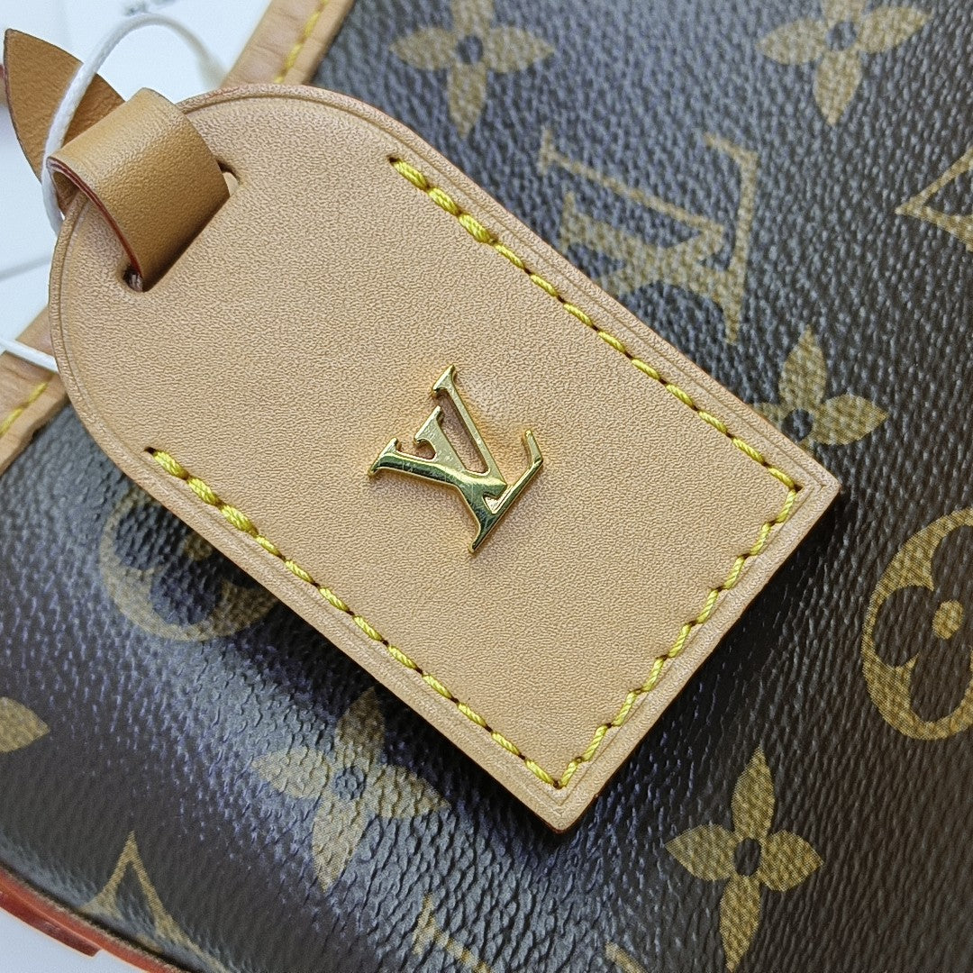 CARRYALL PM Monogram Coated Canvas Brown