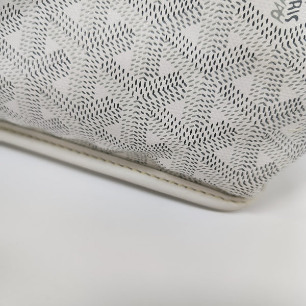 Anjou Mini Coated Canvas White
