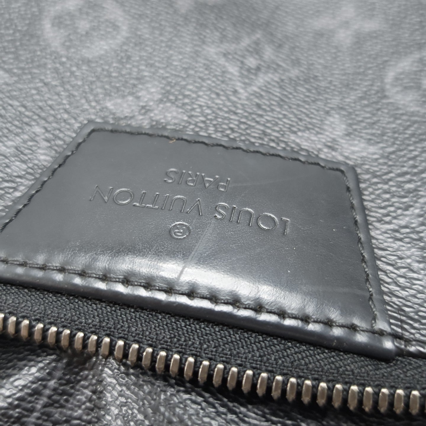 DISCOVERY PM Monogram Coated Canvas Black