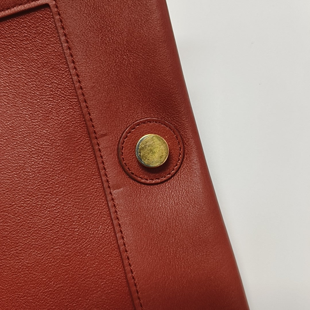 FRAME Medium Calfskin Brown