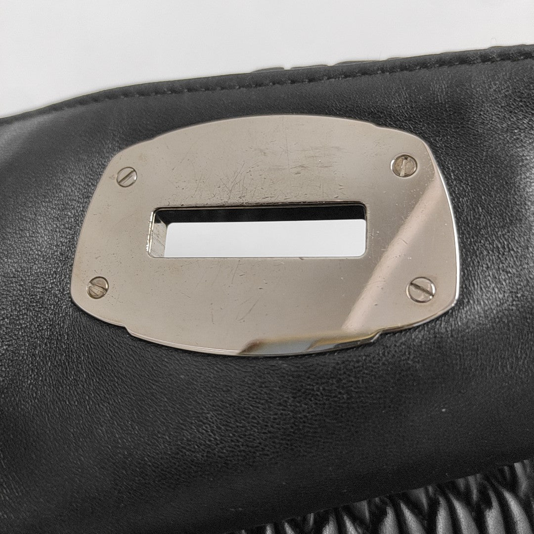 Crystal Lambskin Black