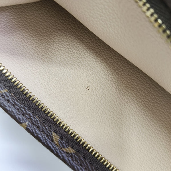 TOILET POCKET 26 Monogram Coated Canvas Brown
