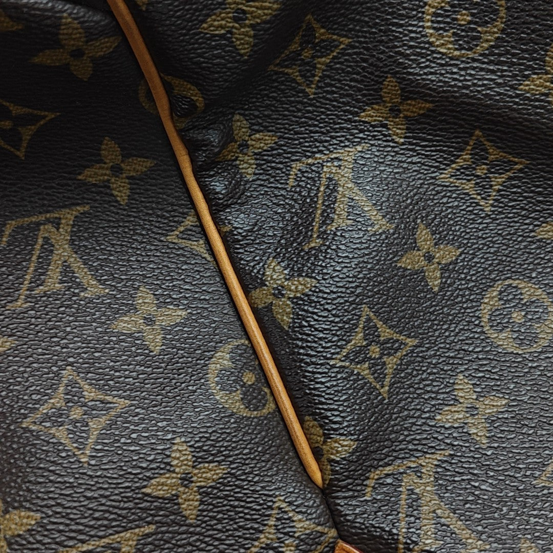 TOTALLY MM Monogram Coated Canvas Brown