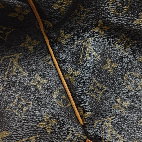 TOTALLY MM Monogram Coated Canvas Brown