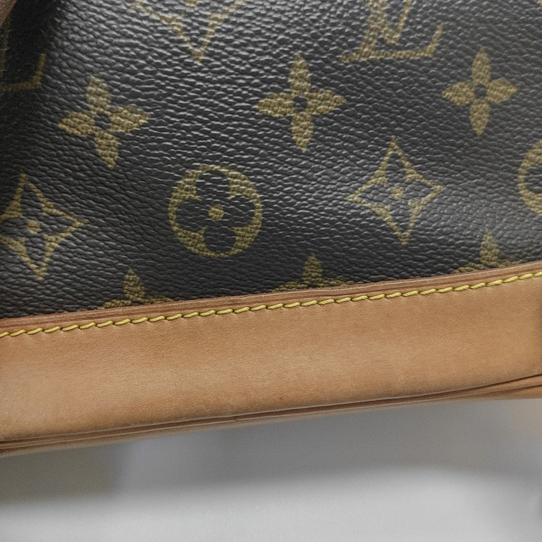 MONTSOURIS MM Monogram Coated Canvas Brown