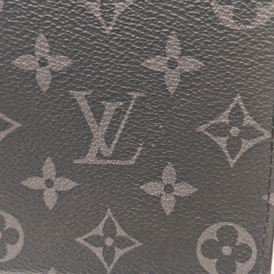 Pochette Voyag MM Monogram Coated Canvas Black