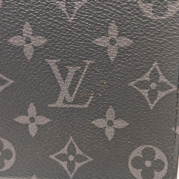 Pochette Voyag MM Monogram Coated Canvas Black