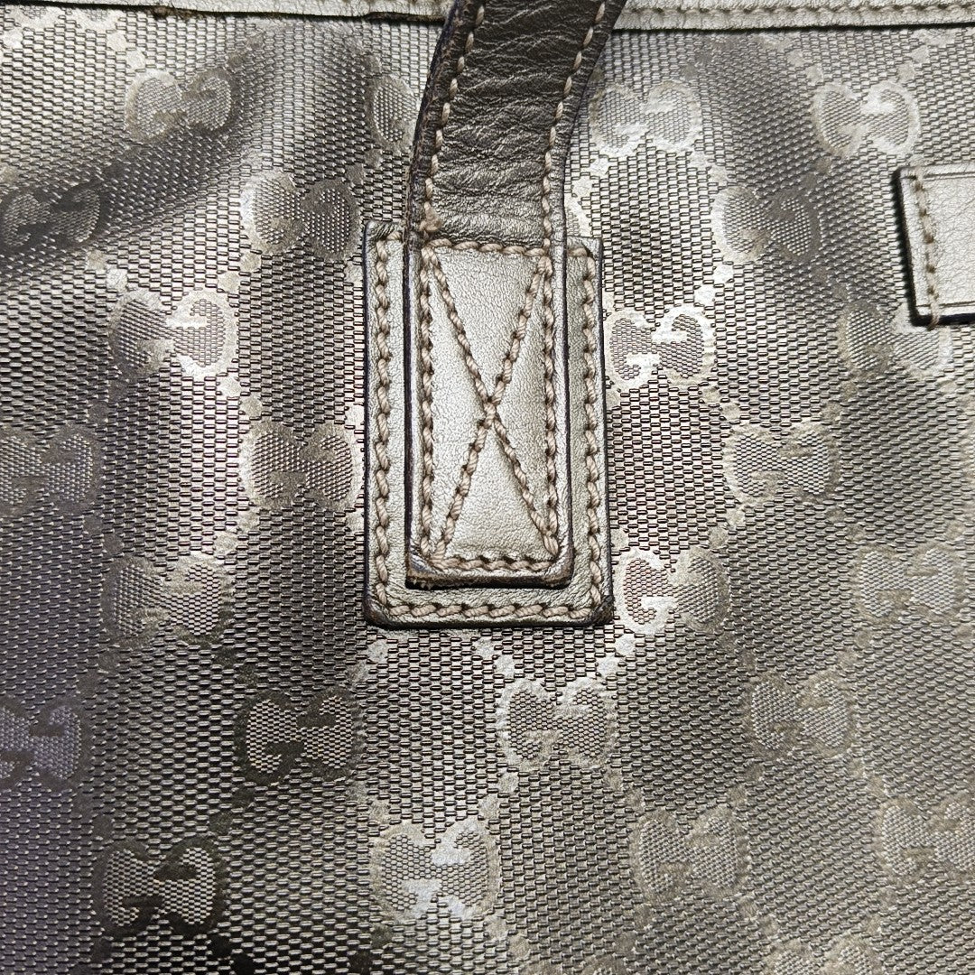 GG Imprime Monogram Calfskin Green