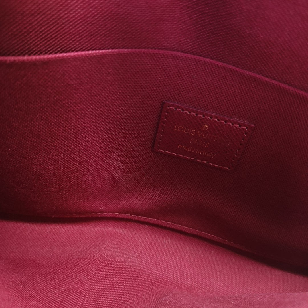 FÉLICIE Monogram Coated Canvas Brown
