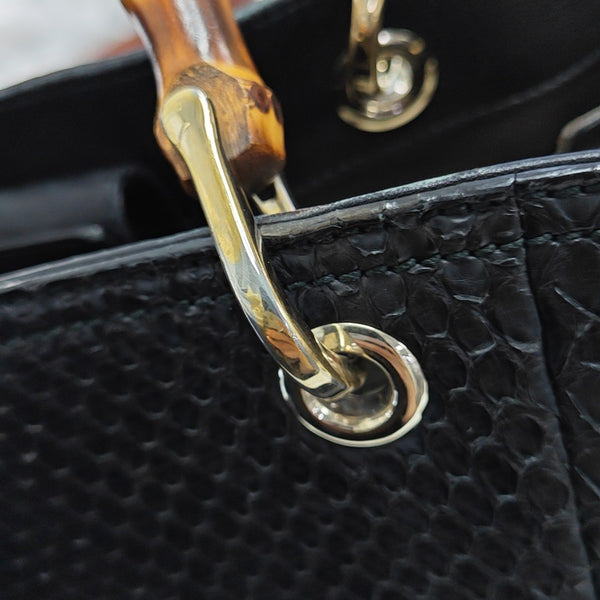 Bamboo 1947 Large Python Black