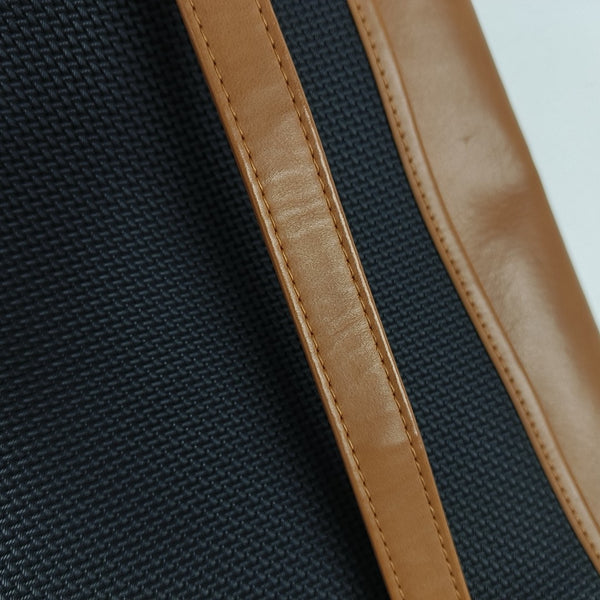 Fabric Shoulder Bag Black