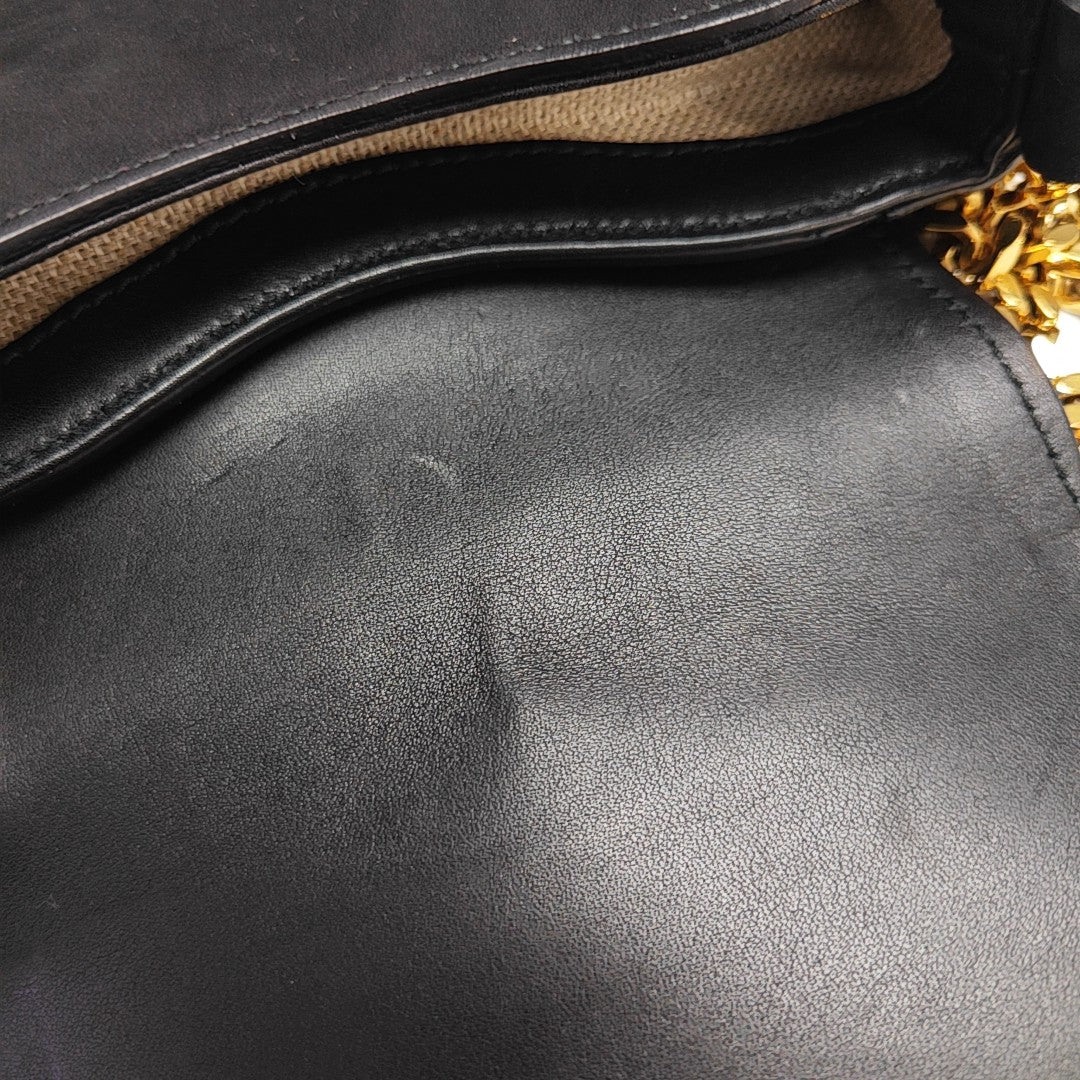 Nubuck Tigrette Leather Black