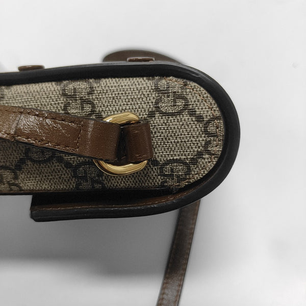 Horsebit 1955 Mini Coated Canvas Beige