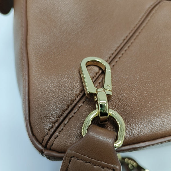Featherlight Puzzle Small Lambskin Brown
