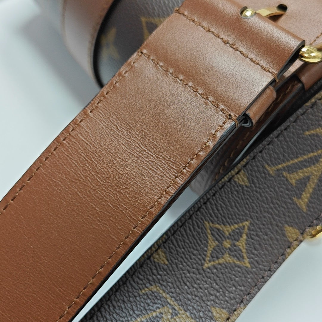 PAPILLON 19 Monogram Coated Canvas Brown