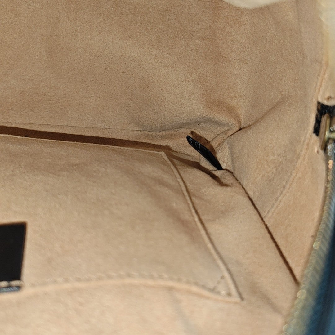 Quilted Calfskin Backpack Black