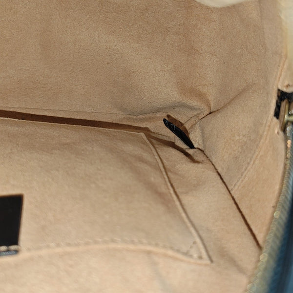 Quilted Calfskin Backpack Black