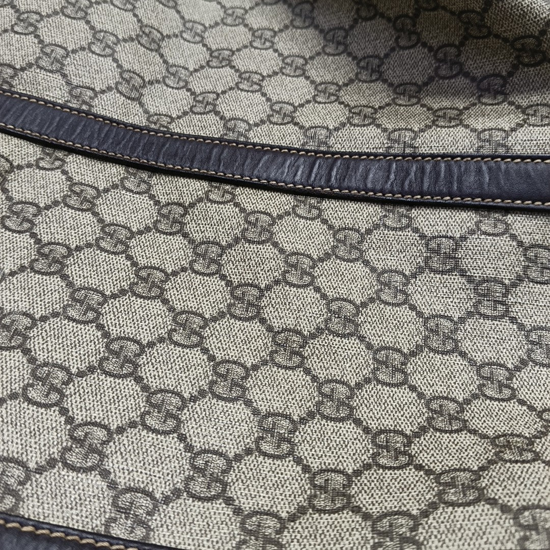 Monogram Coated Canvas Tote Bag Beige