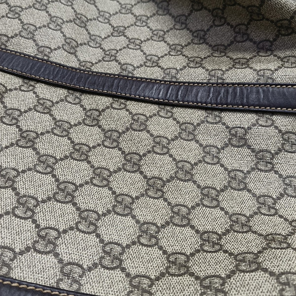 Monogram Coated Canvas Tote Bag Beige