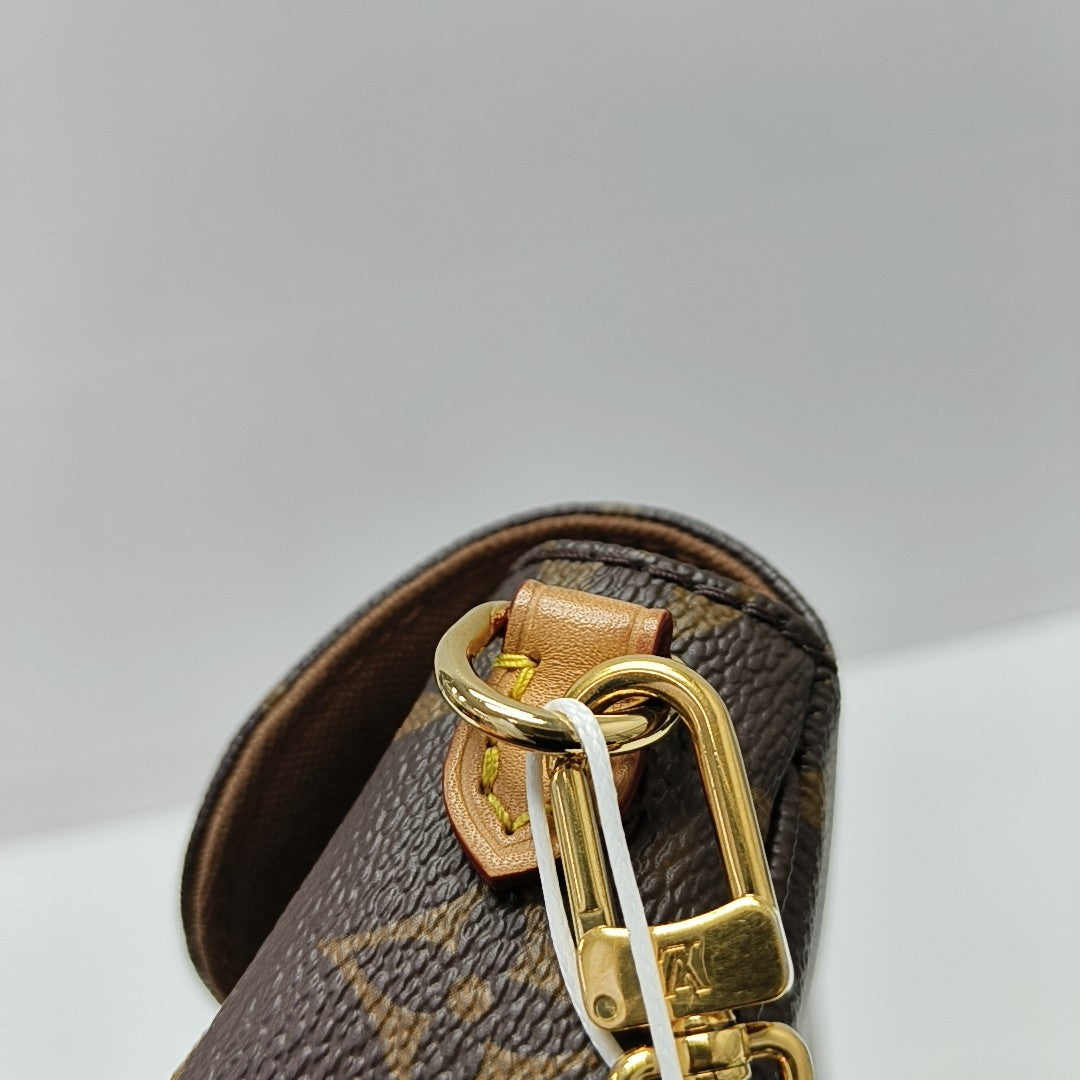 IVY Monogram Coated Canvas Brown
