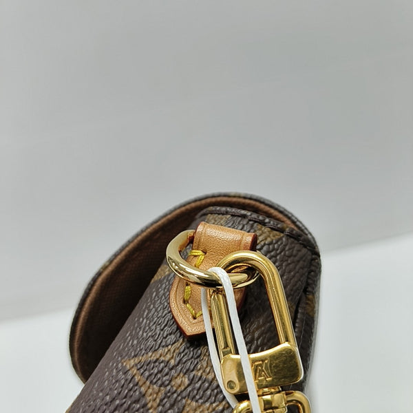 IVY Monogram Coated Canvas Brown