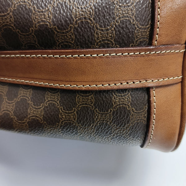 MACADAM BUCKET Coated Canvas Brown