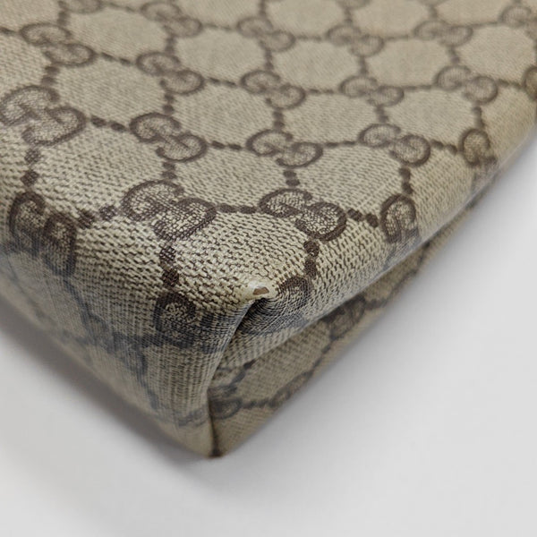 GG Supreme Monogram Coated Canvas Beige