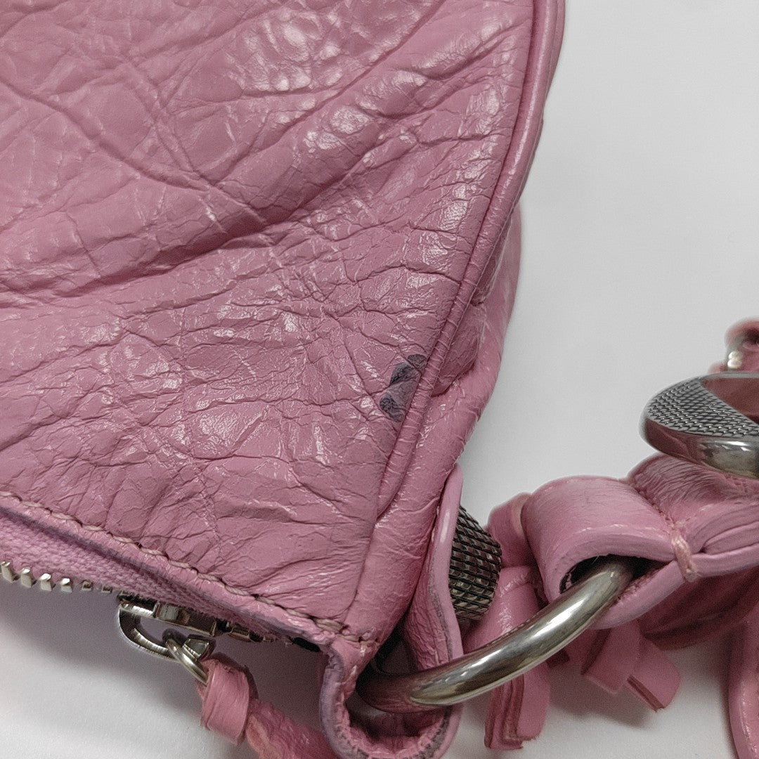 Le Cagole Mini Lambskin Red
