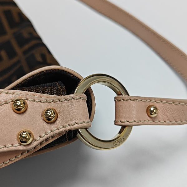 Canvas Top Handle Bag Brown