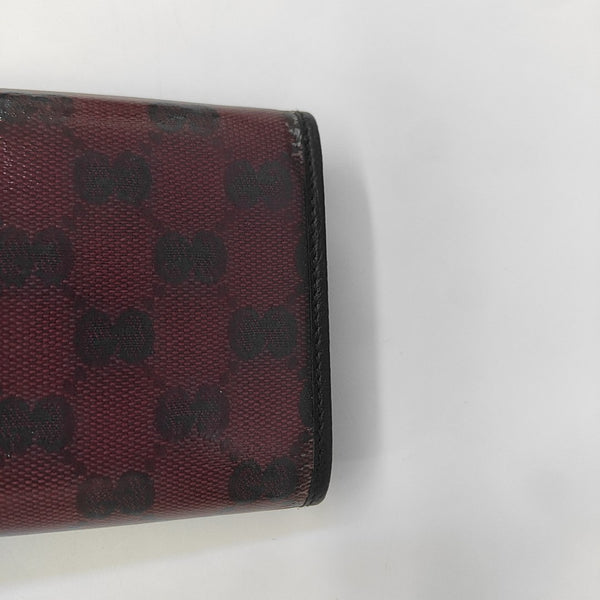 Monogram Coated Canvas Bucket Bag Red