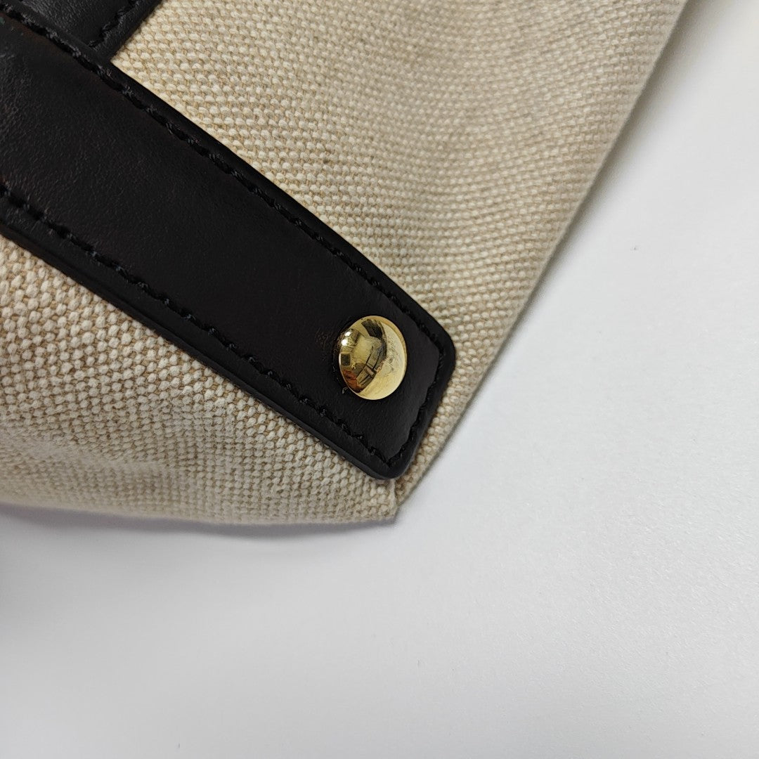 The Belt Medium Fabric Beige