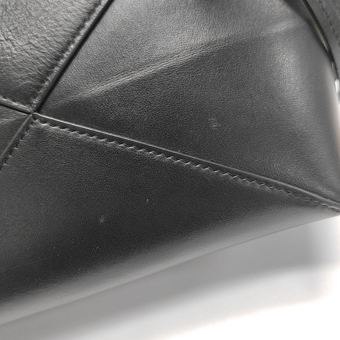 Origami Ala Quilted Lambskin Black