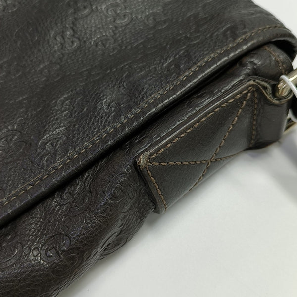 GG Imprime Monogram Calfskin Brown