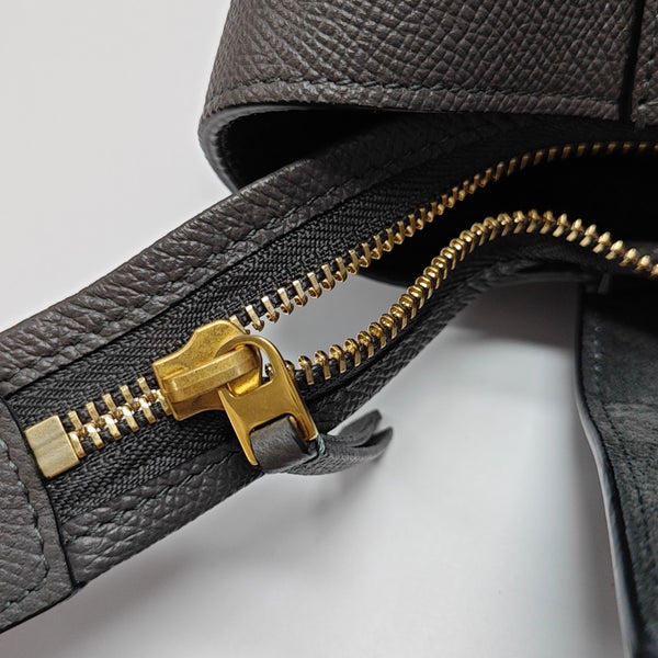 BELT Mini Calfskin Gray