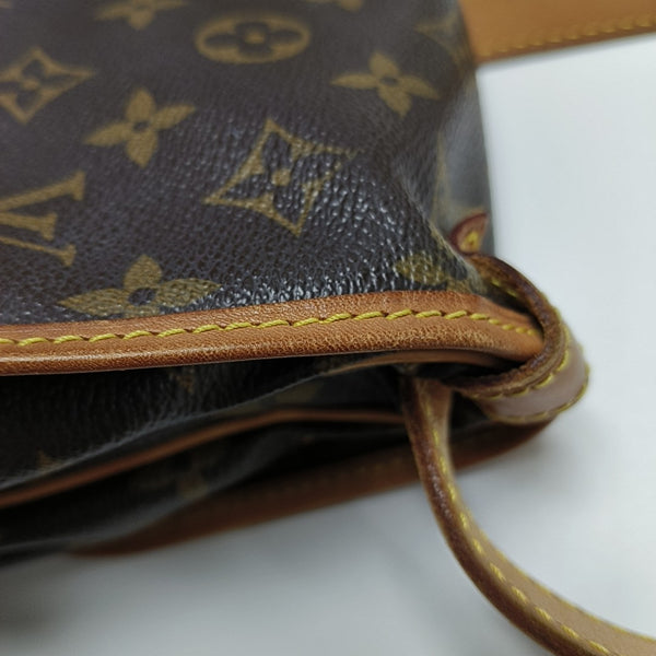 SAUMUR 30 Monogram Coated Canvas Brown