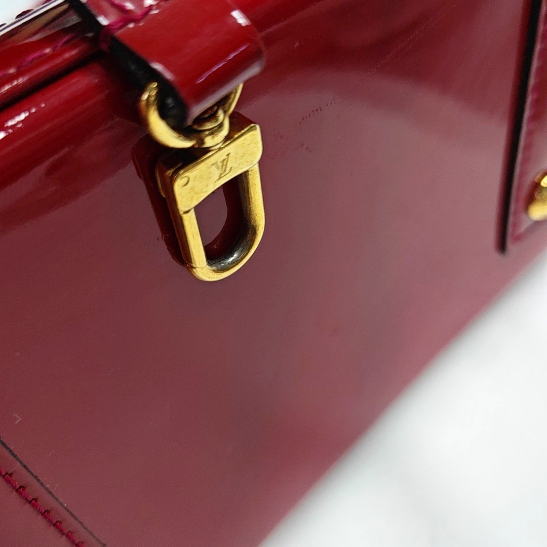 ALMA BB Patent Leather Red