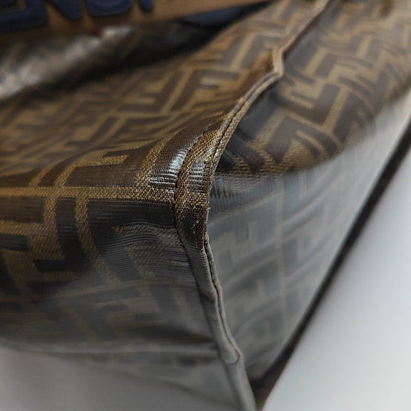 Mania Coated Canvas Brown