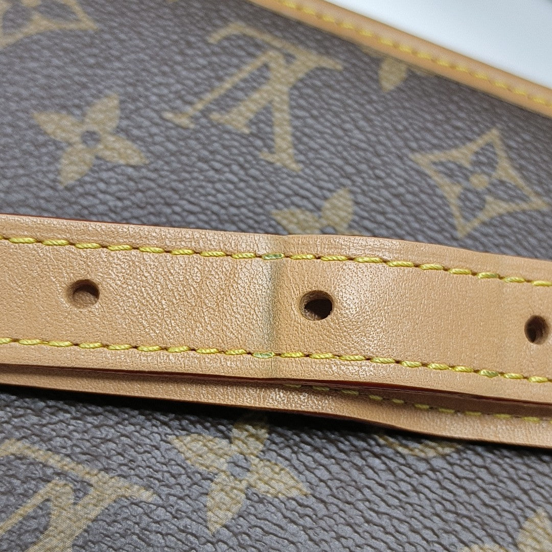 CARRYALL PM Monogram Coated Canvas Brown