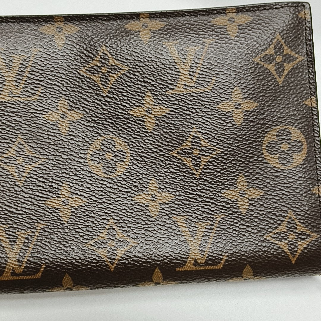 FLORE Monogram Coated Canvas Brown