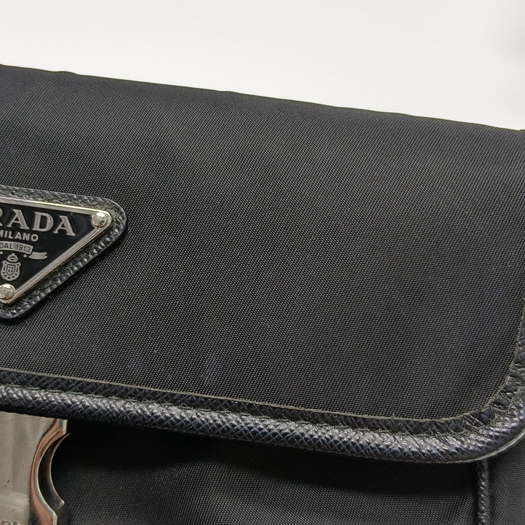 Fold Wallet Nylon Black