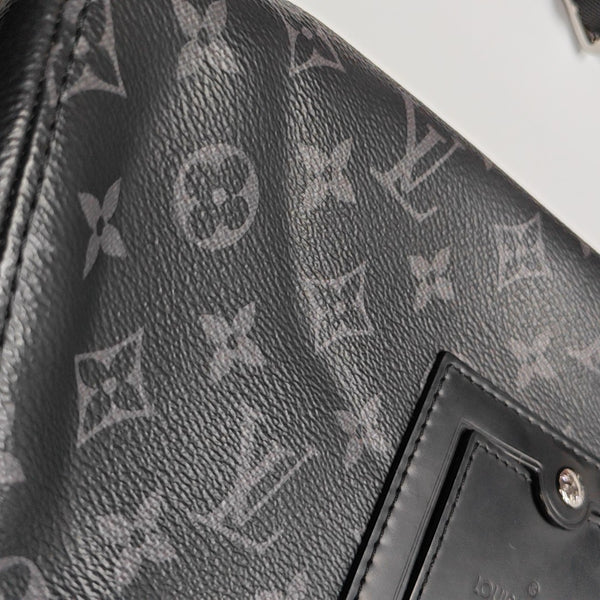 VOYAGER PM Monogram Coated Canvas Black