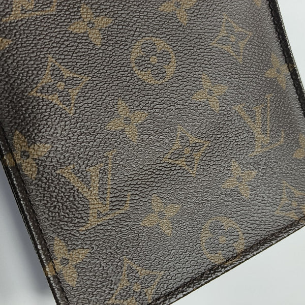 SAC PLAT Mini Monogram Coated Canvas Brown