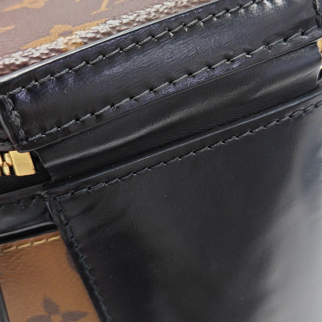 CANNES PM Monogram Coated Canvas Brown