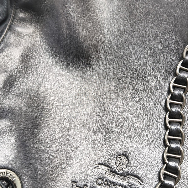Leather Tote Bag Black