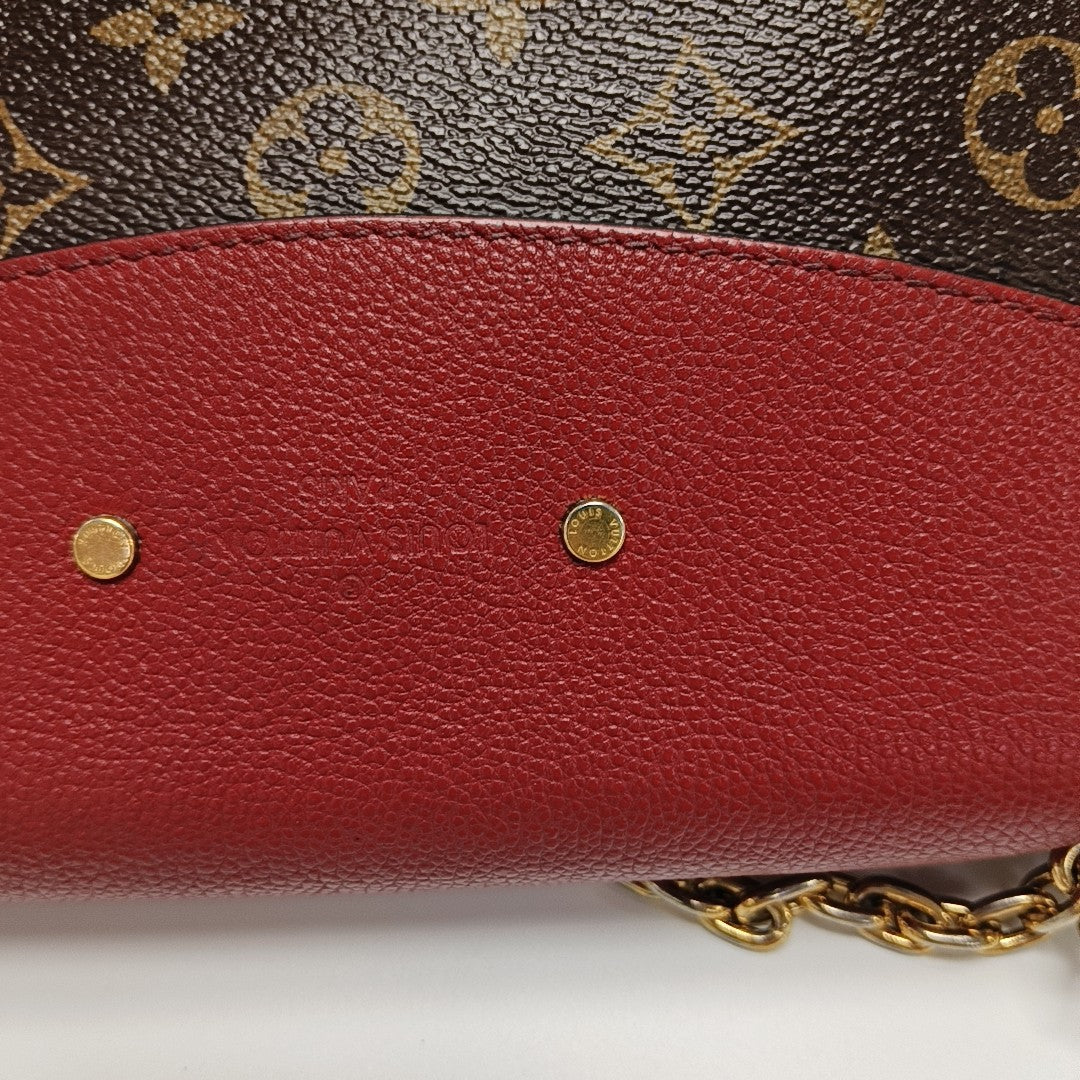 SAINT PLACIDE Monogram Coated Canvas Brown